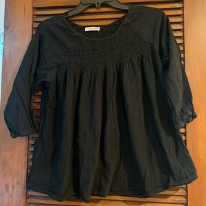 Ulla Johnson Black Women's Blouse